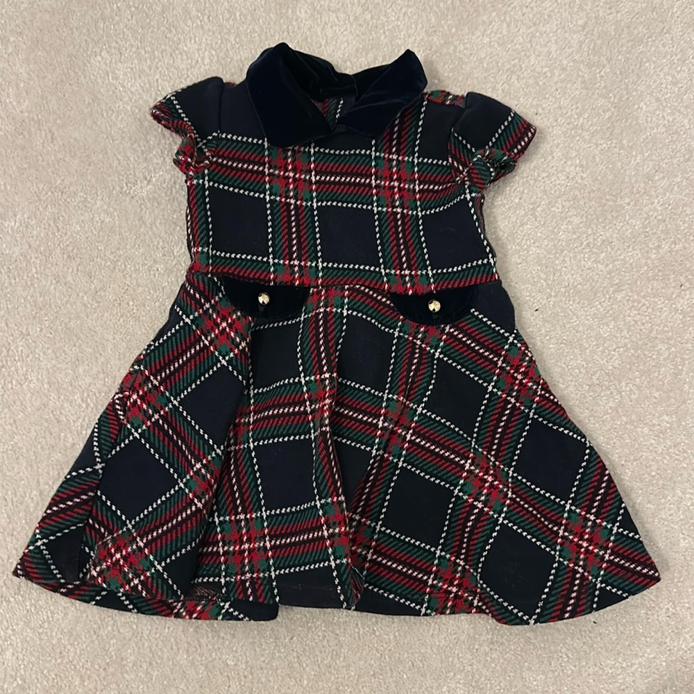 Janie and Jack girl’s plaid dress